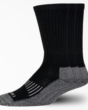Heavyweight Crew Socks. Size 6-12. 3-Pack