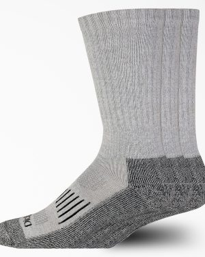 Heavyweight Crew Socks. Size 6-12. 3-Pack