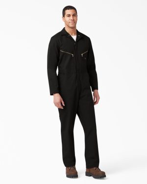 Deluxe Blended Long Sleeve Coveralls