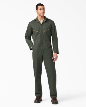 Deluxe Blended Long Sleeve Coveralls
