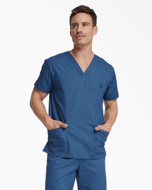 Men's EDS Signature V-Neck Scrub Top