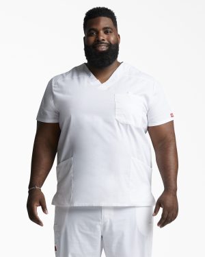 Men's EDS Signature V-Neck Scrub Top