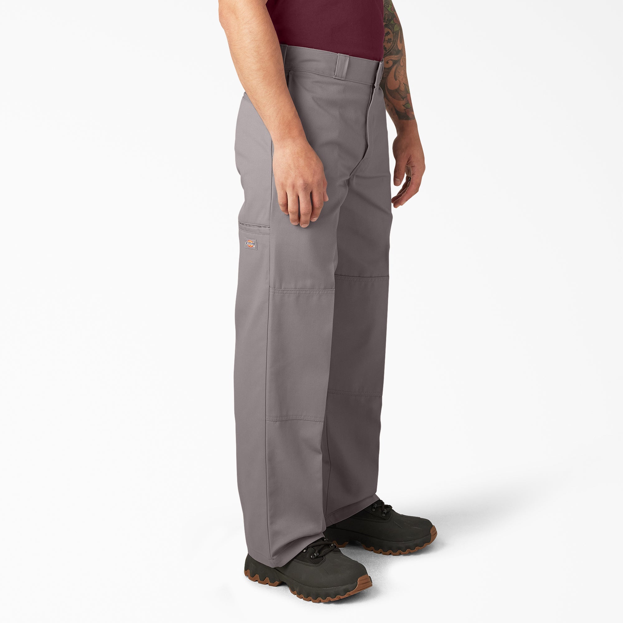 Loose Fit Double Knee Work Pants - Image 4