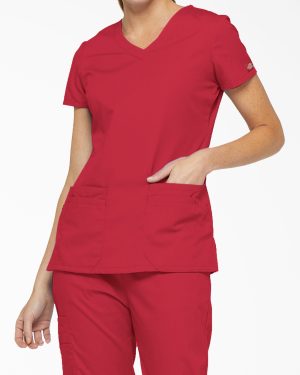 Women's EDS Signature V-Neck Scrub Top