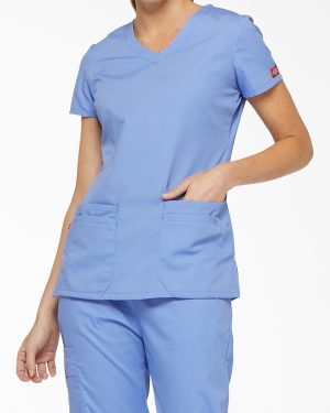 Women's EDS Signature V-Neck Scrub Top