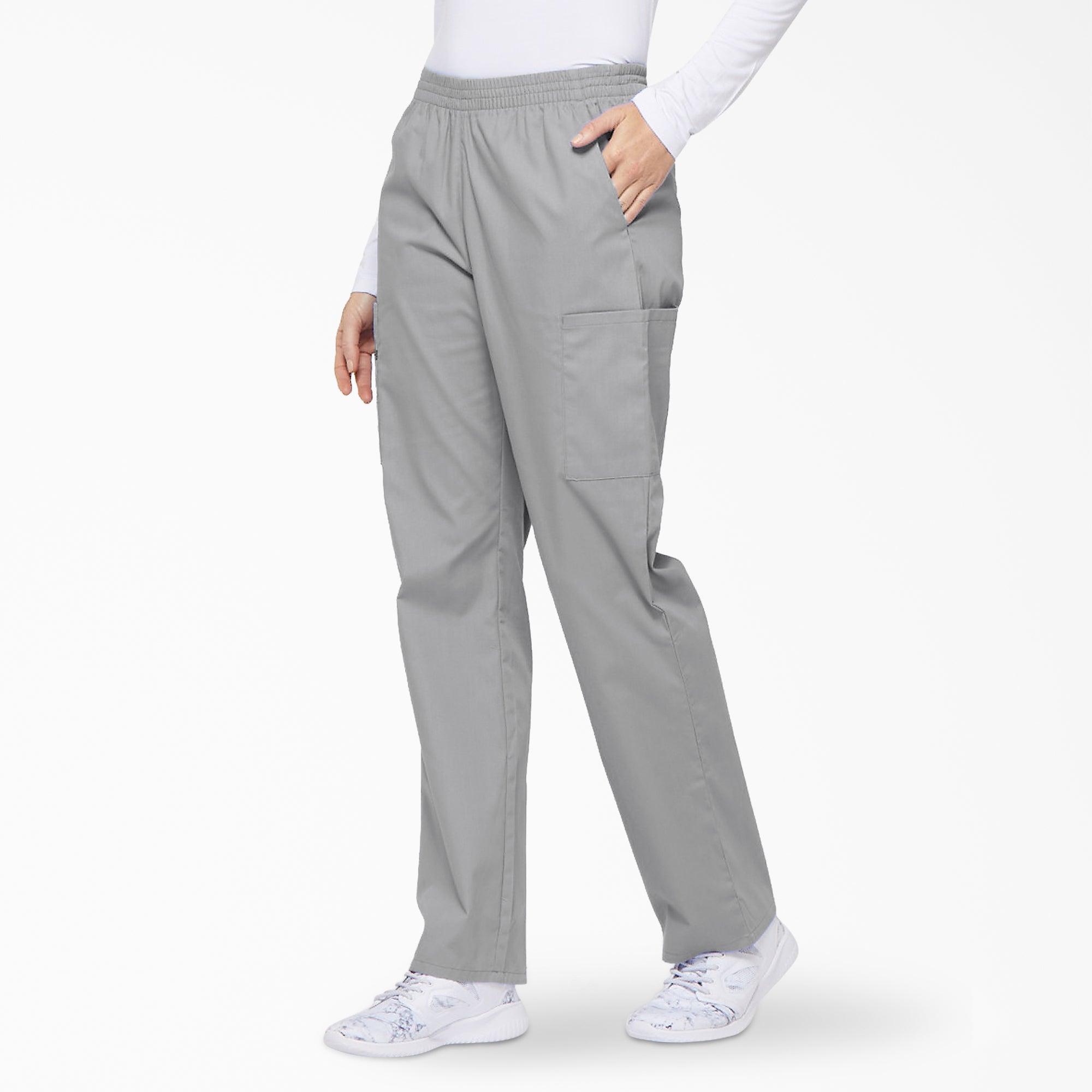 Women's EDS Signature Cargo Scrub Pants - Image 3