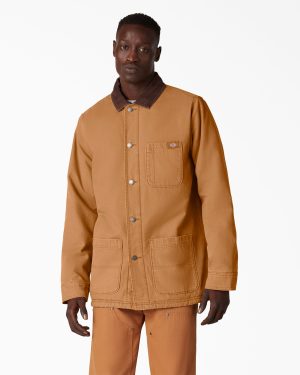 Stonewashed Duck Lined Chore Coat