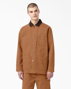 Stonewashed Duck Unlined Chore Coat