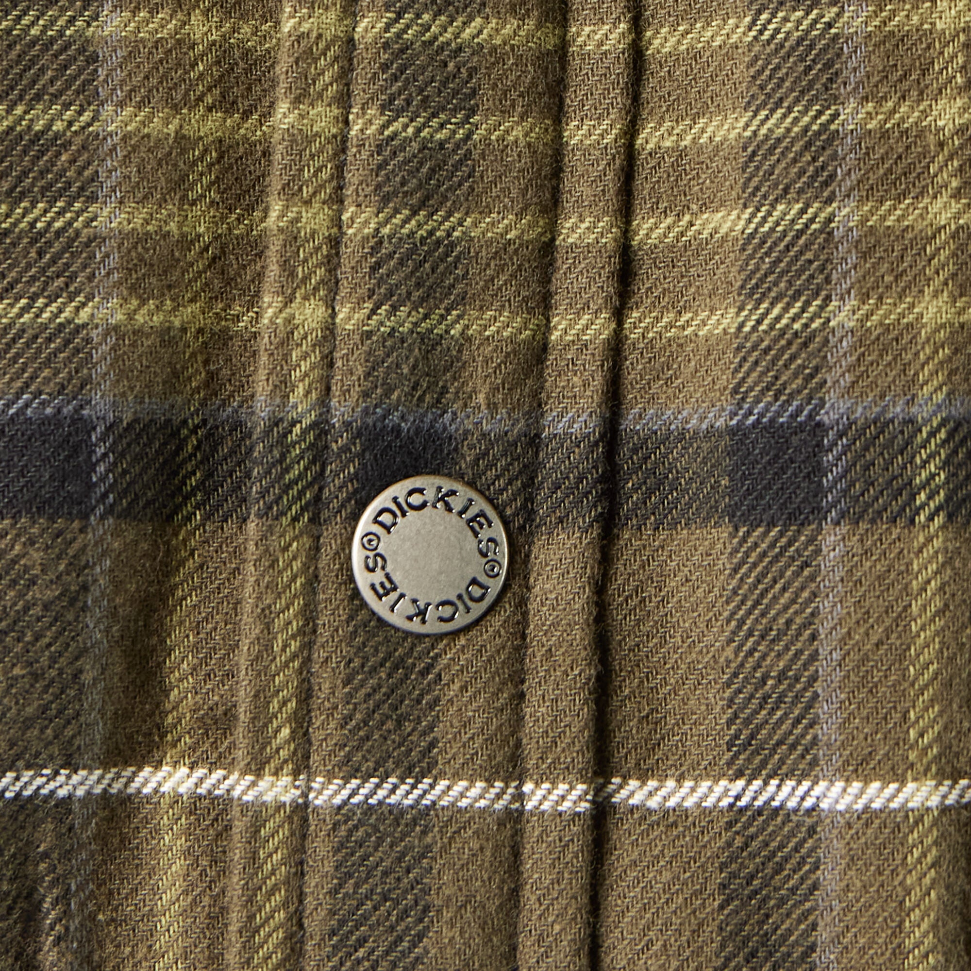 Water Repellent Fleece-Lined Flannel Shirt Jacket - Image 7