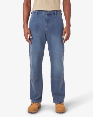 FLEX Relaxed Fit Double Knee Jeans