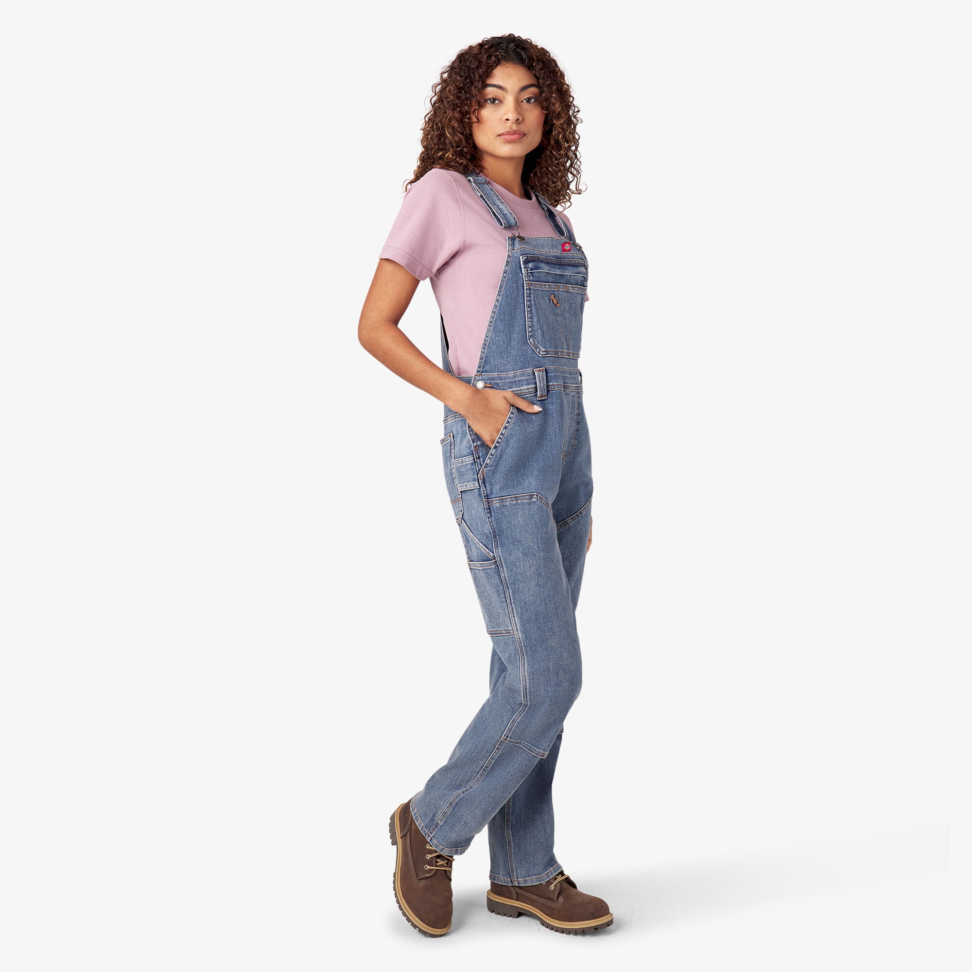 Women's Double Front Bib Overalls - Image 4