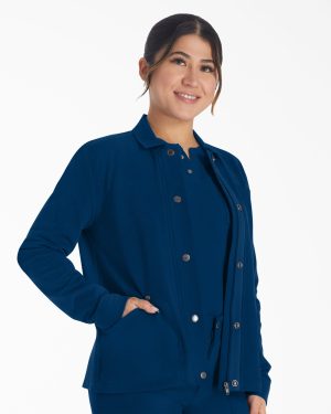 Women's EDS NXT Zip Front Scrub Jacket
