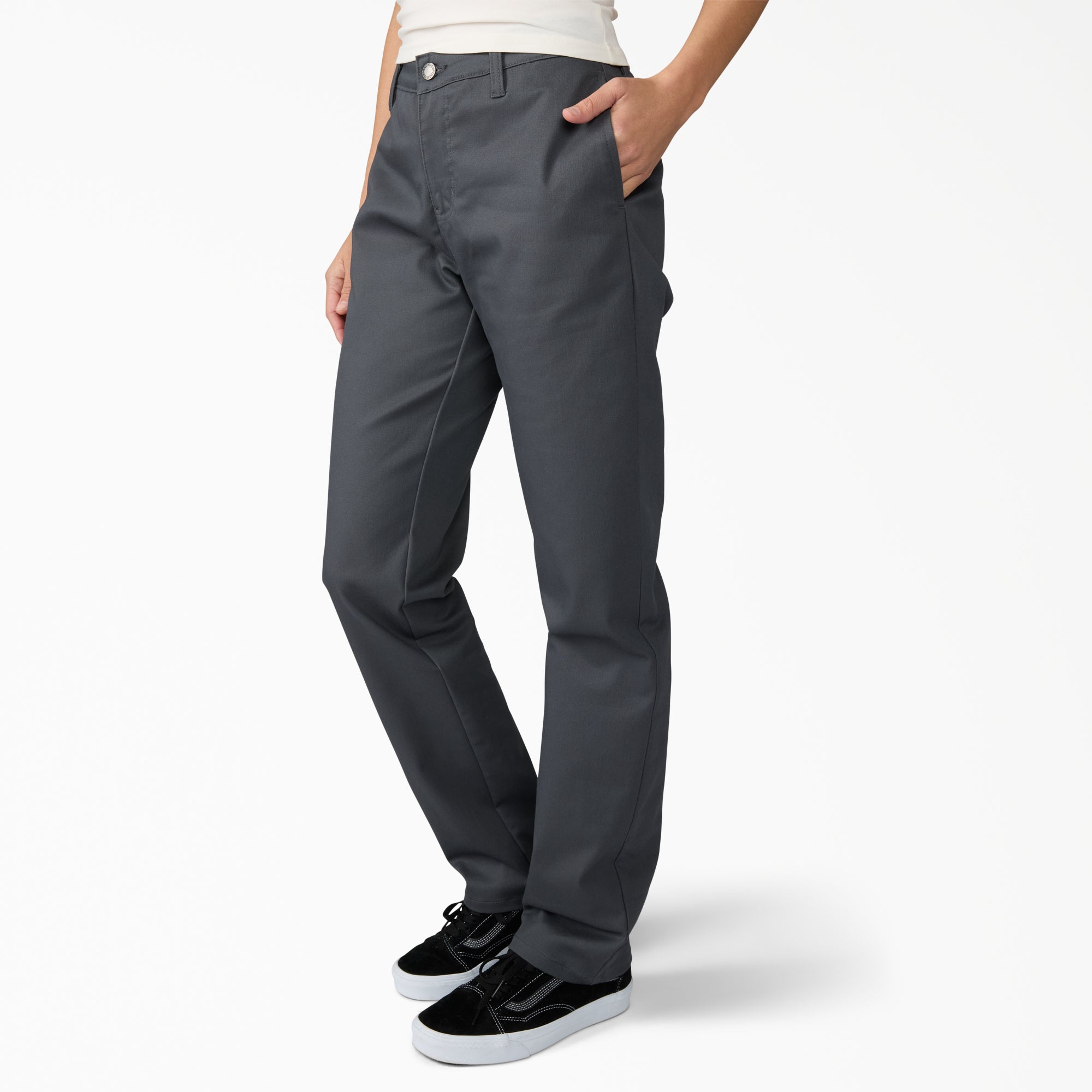 Women's Super Flex Straight Leg Work Pants - Image 3