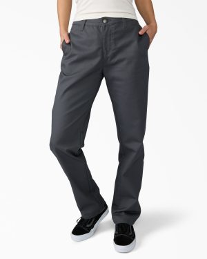 Women's Super Flex Straight Leg Work Pants