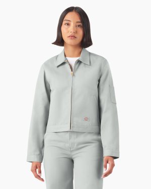 Women's Unlined Cropped Eisenhower Jacket