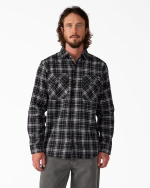 Long Sleeve Flannel Work Shirt