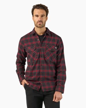 Long Sleeve Flannel Work Shirt