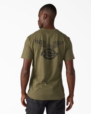 Eagle Logo Graphic T-Shirt