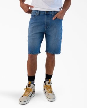 FLEX 5-Pocket Denim Shorts. 11