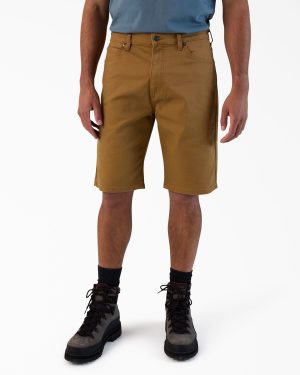 FLEX 5-Pocket Duck Canvas Shorts. 11