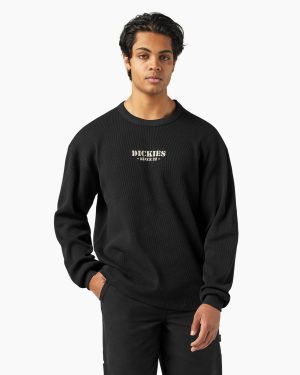 Long Sleeve Waffle Shirt