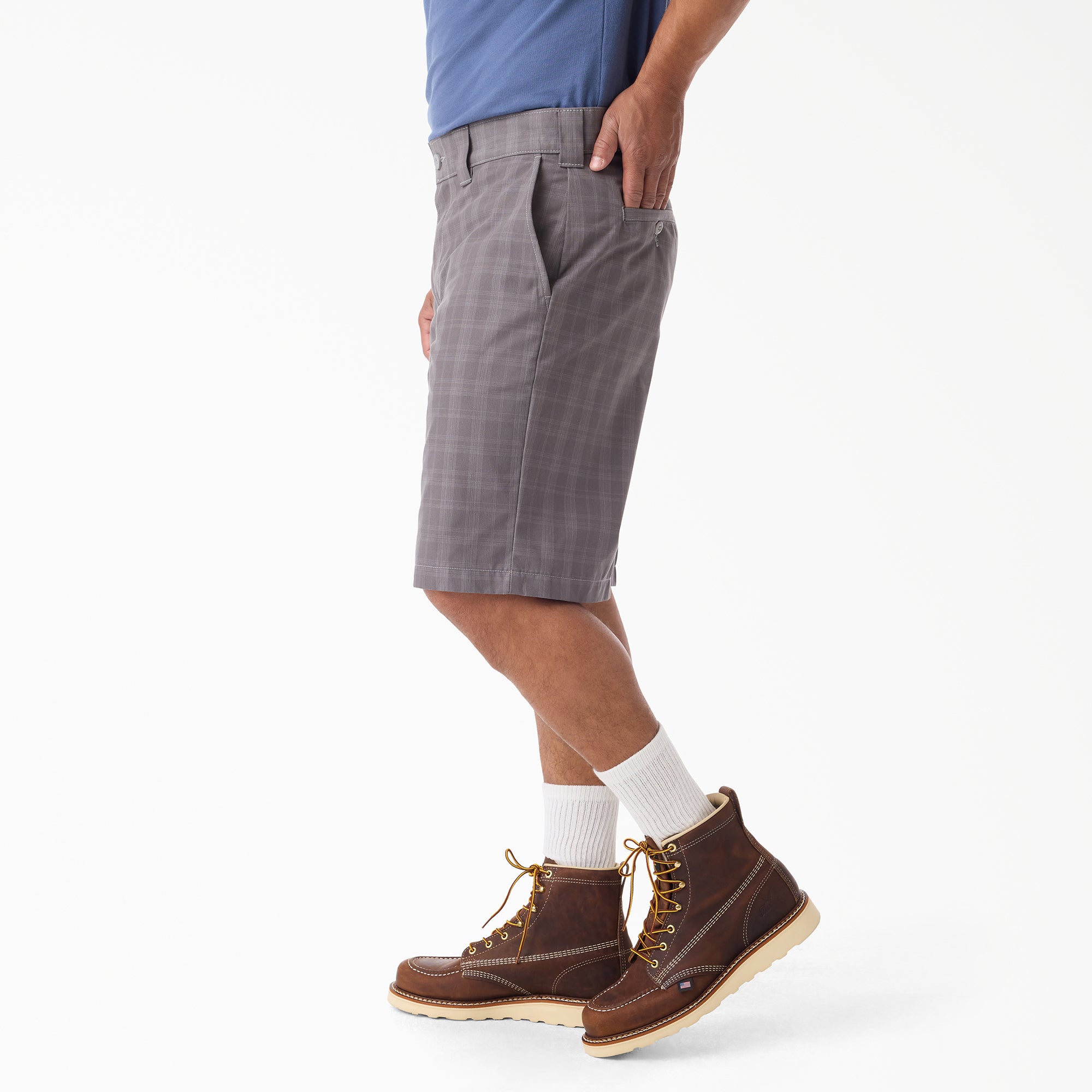 Plaid Work Shorts. 11 - Image 3