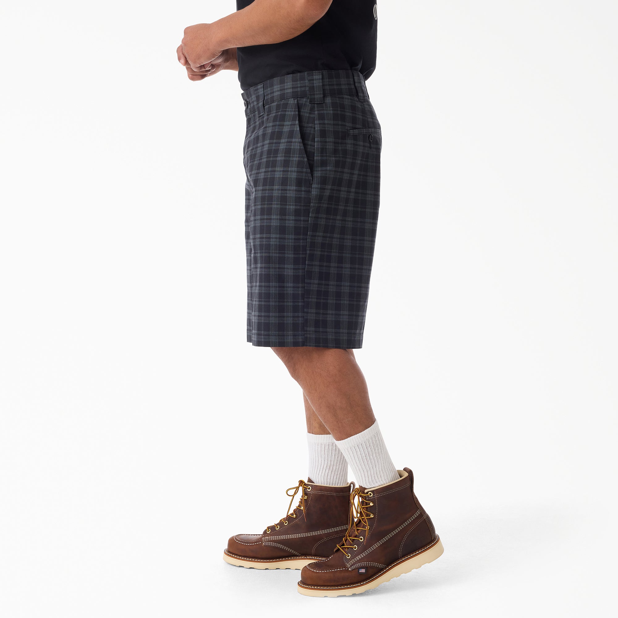 Plaid Work Shorts. 11 - Image 3