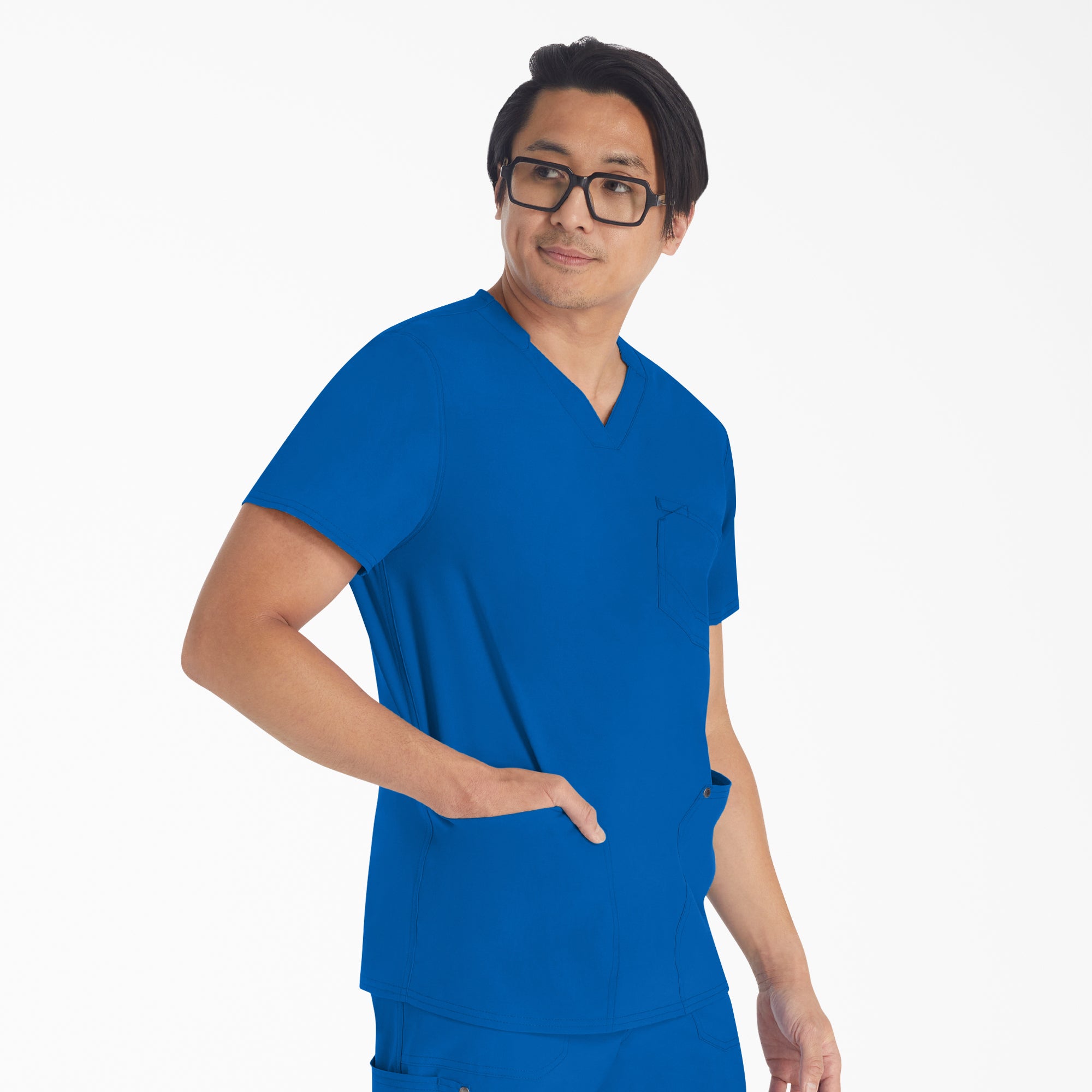 Men's EDS NXT V-Neck Scrub Top - Image 4