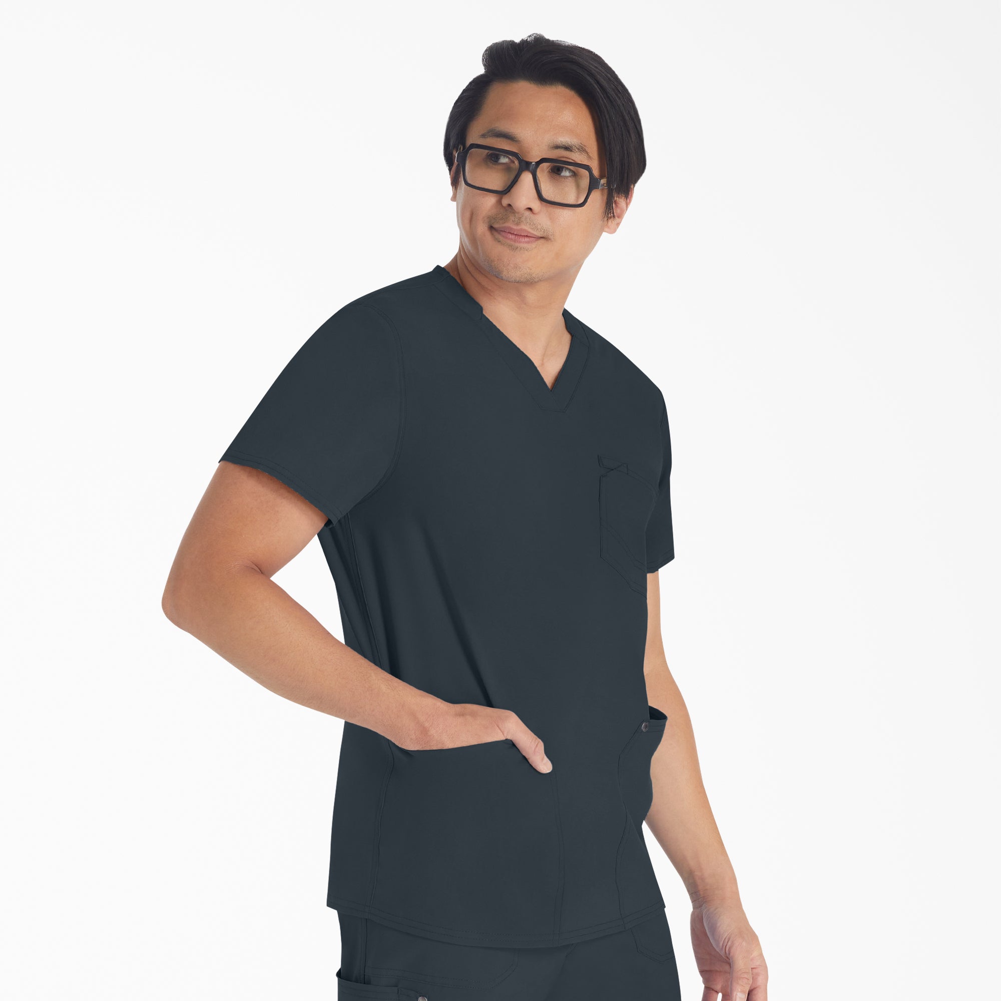 Men's EDS NXT V-Neck Scrub Top - Image 4
