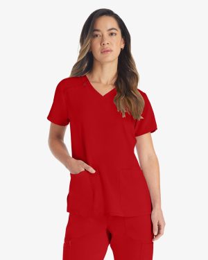 Women's EDS Essentials V-Neck Scrub Top