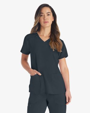 Women's EDS Essentials V-Neck Scrub Top