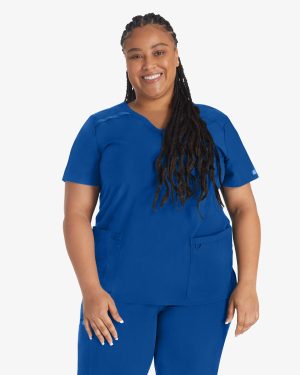 Women's EDS Essentials Mock Wrap Scrub Top
