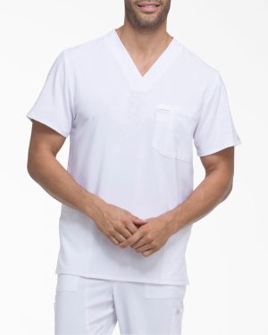 Men's EDS Essentials V-Neck Scrub Top
