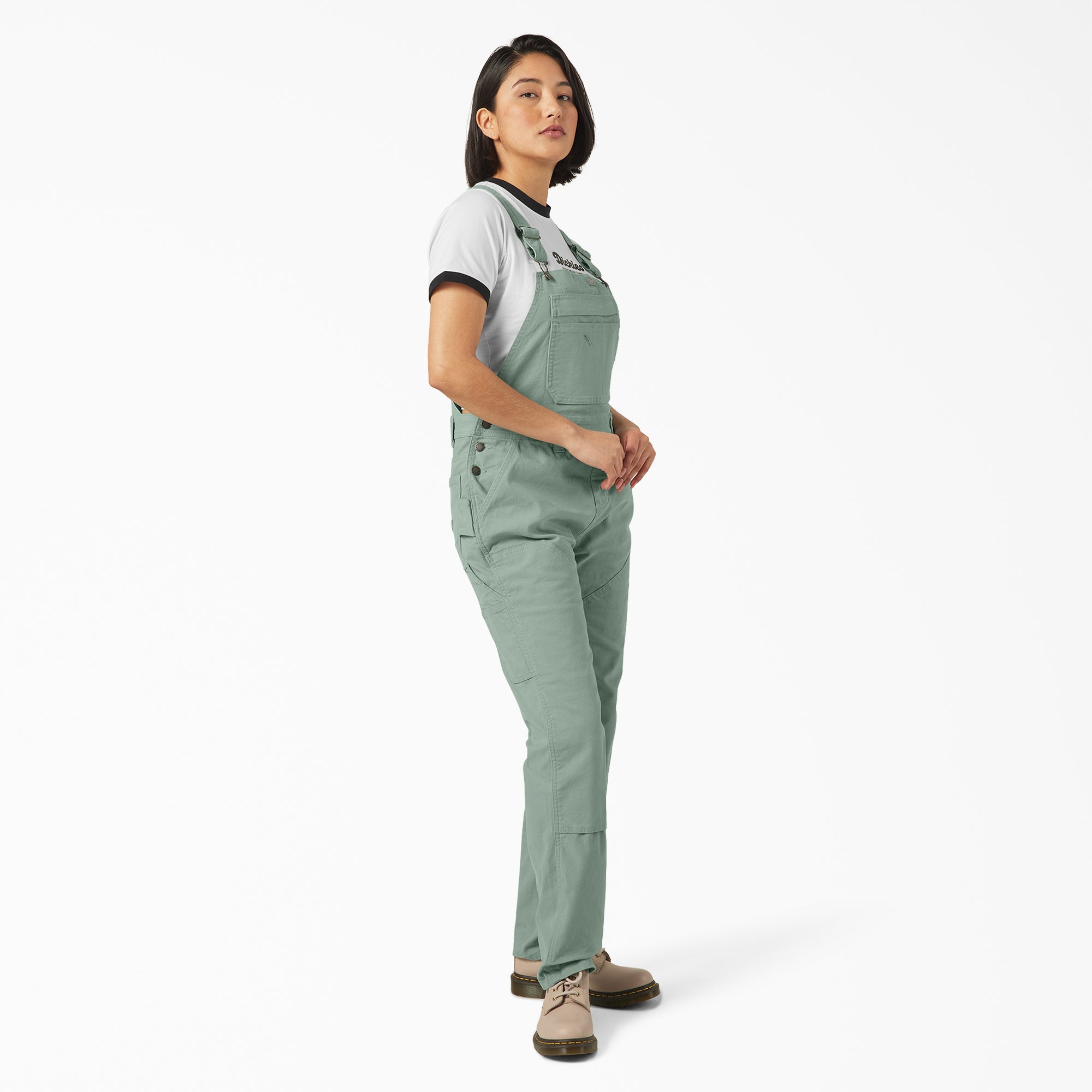 Women's Double Front Bib Overalls - Image 4