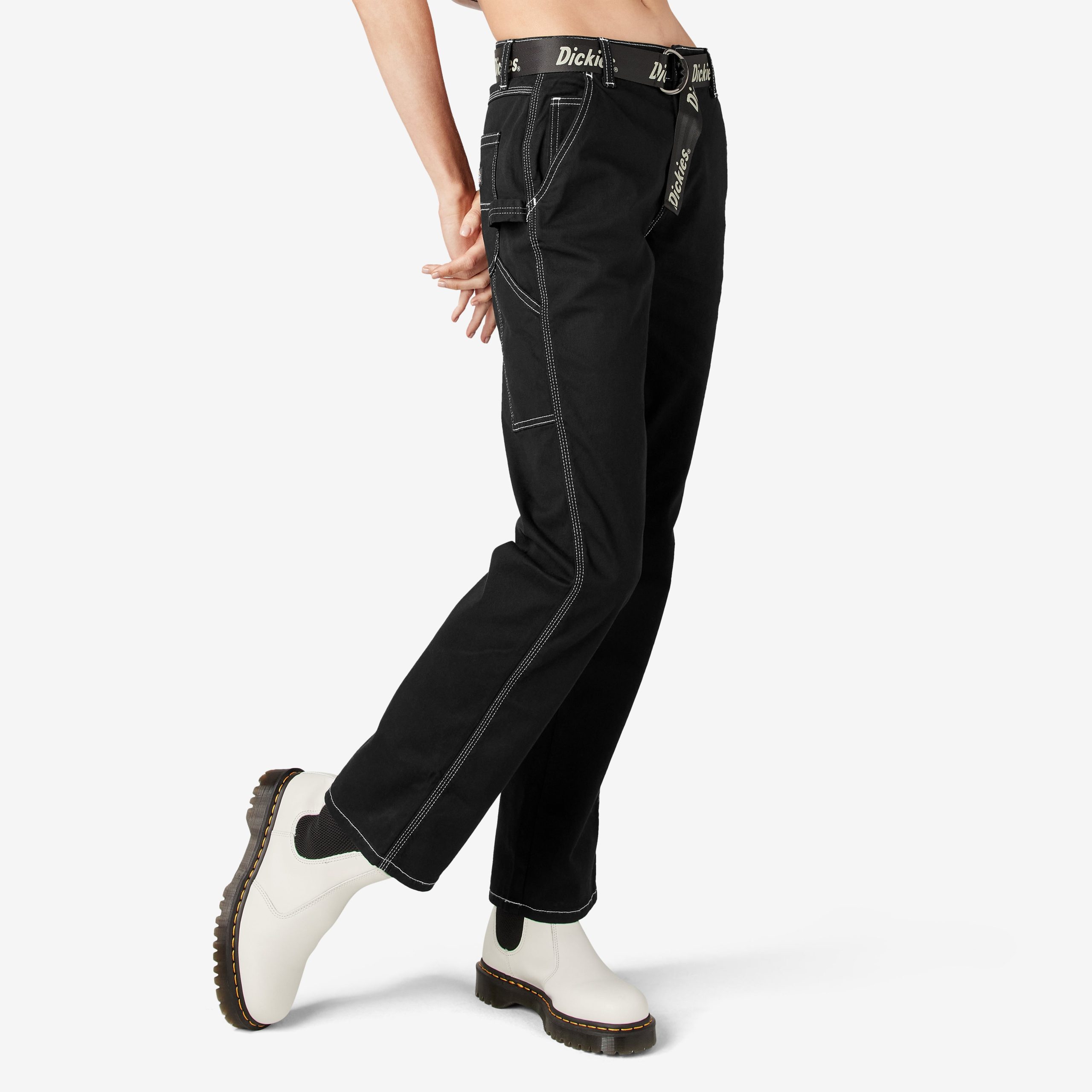 Women's Relaxed Fit Carpenter Pants - Image 13