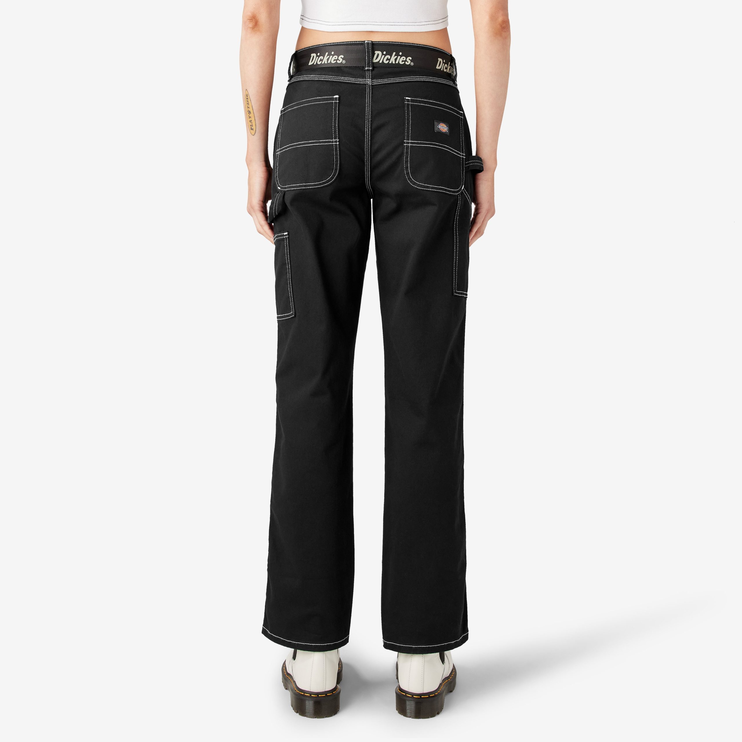 Women's Relaxed Fit Carpenter Pants - Image 11