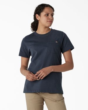 Women's Heavyweight Short Sleeve Pocket T-Shirt