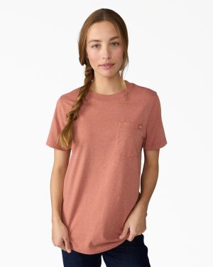 Women's Heavyweight Short Sleeve Pocket T-Shirt