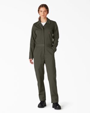 Women's Long Sleeve Coveralls