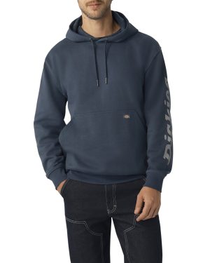 Water Repellent Sleeve Logo Hoodie