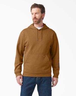 Water Repellent Sleeve Logo Hoodie