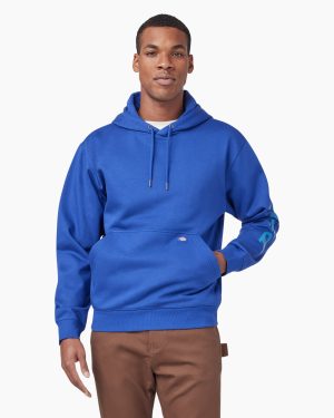 Water Repellent Sleeve Logo Hoodie