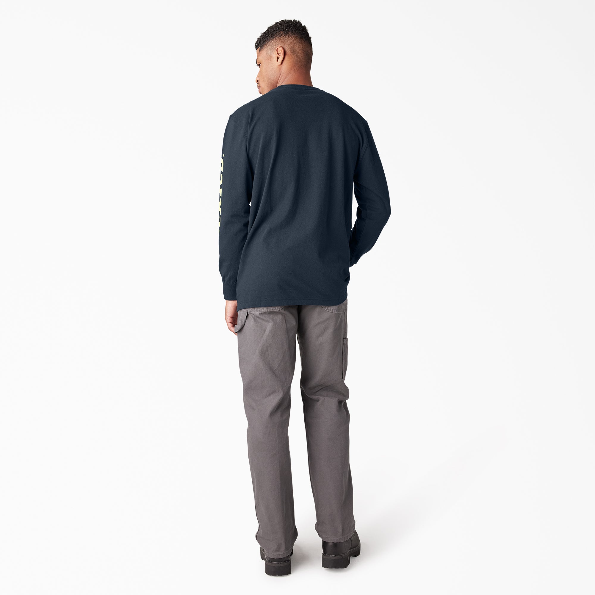 Long Sleeve Heavyweight Logo T-Shirt - Image 6