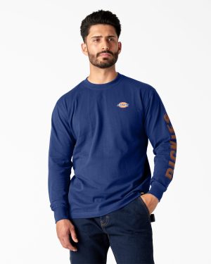 Long Sleeve Workwear Graphic T-Shirt