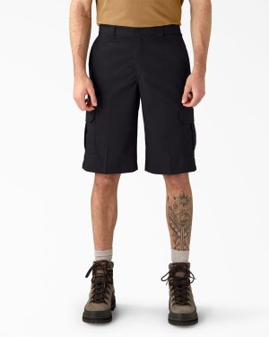 FLEX Relaxed Fit Cargo Shorts. 13
