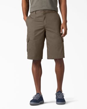 FLEX Relaxed Fit Cargo Shorts. 13