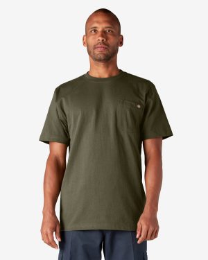 Heavyweight Short Sleeve Pocket T-Shirt