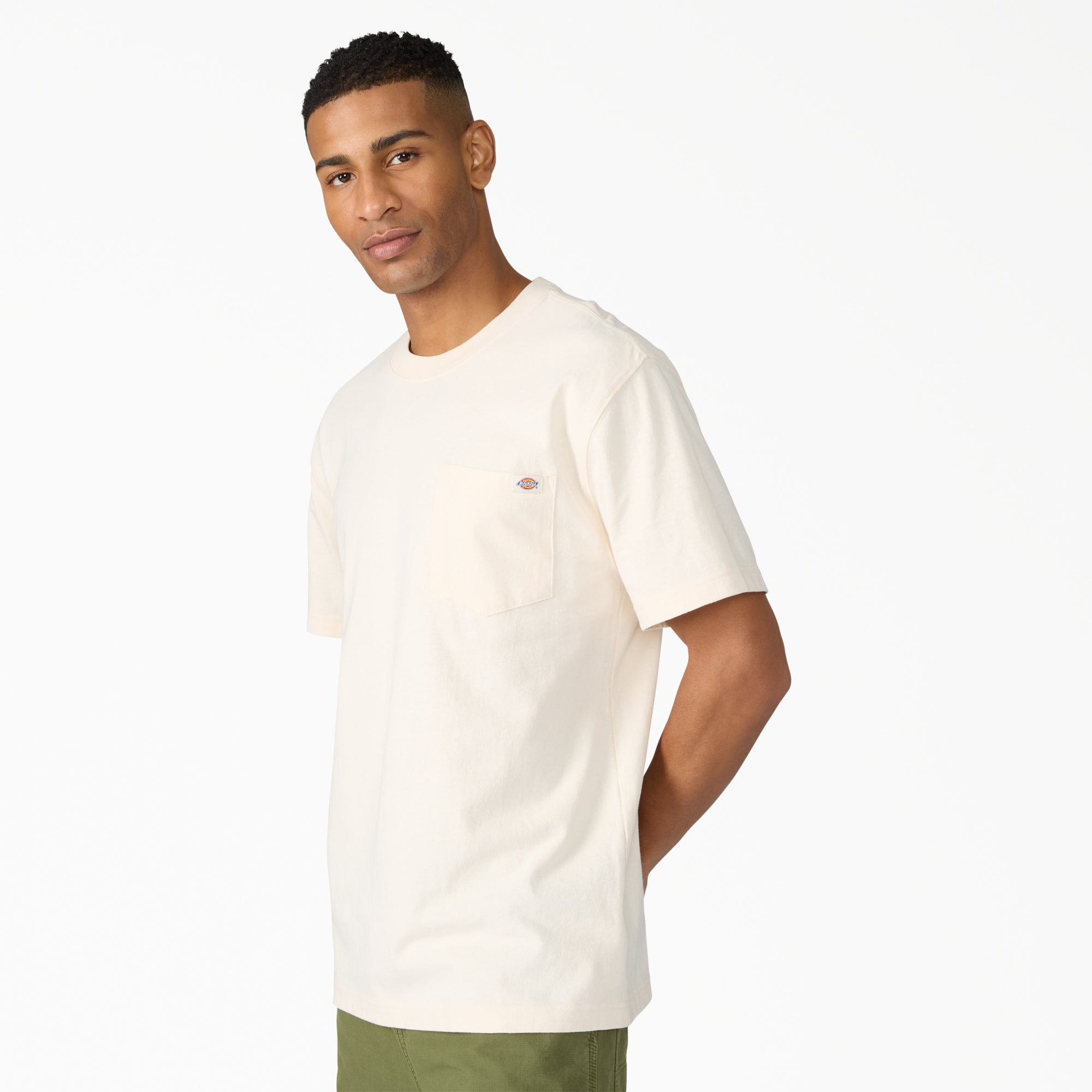 Heavyweight Short Sleeve Pocket T-Shirt - Image 3
