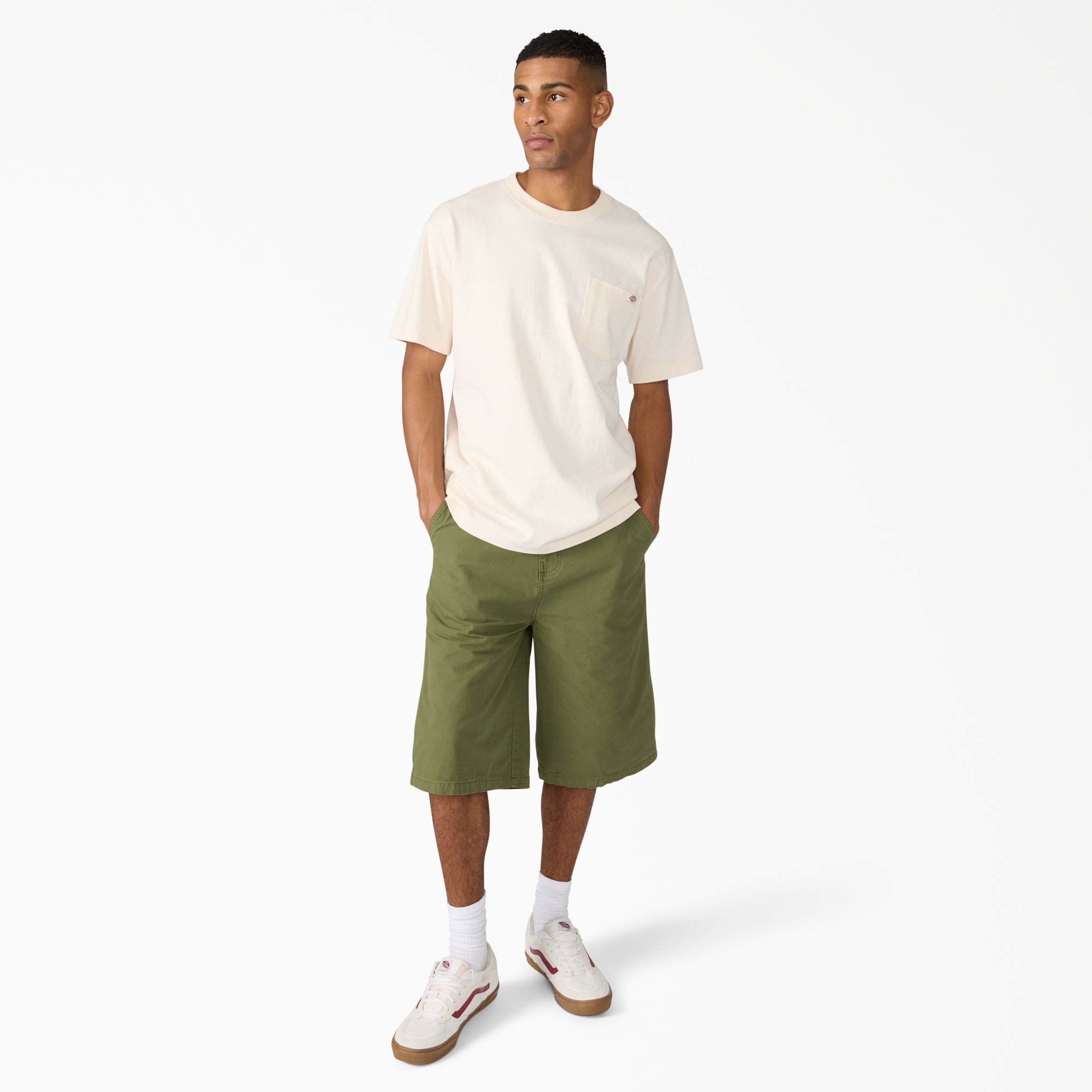 Heavyweight Short Sleeve Pocket T-Shirt - Image 4