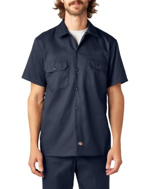 FLEX Slim Fit Short Sleeve Work Shirt